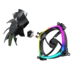 Montech AX120 PWM ARGB Black Case Fan (Single)