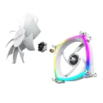 Montech AX120 PWM ARGB Case Fan White Triple Pack - Image 3