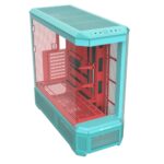 ThermalTake View 600 TG Mint Strawberry Full Tower Chassis - Image 3