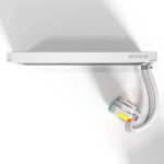 Montech HyperFlow ARGB 360 CPU Liquid Cooler (White) - Image 3