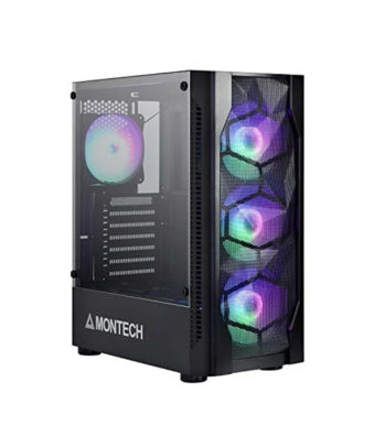 Montech X1 Mid Tower Cabinet (Black)