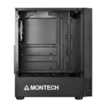 Montech X2 Mesh Mid Tower Cabinet (Black) - Image 2