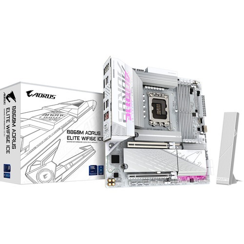 Gigabyte B860M Aorus Elite WiFi6E ICE Gigabyte-B860M-Aorus-Elite-WiFi6E-ICE