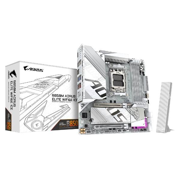 Gigabyte B850M AORUS ELITE WIFI6E ICE Gigabyte-B850M-AORUS-ELITE-WIFI6E-ICE-