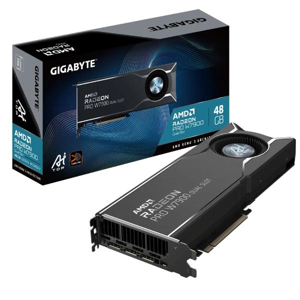 Gigabyte AMD Radeon PRO W7900 Dual Slot AI TOP 48G