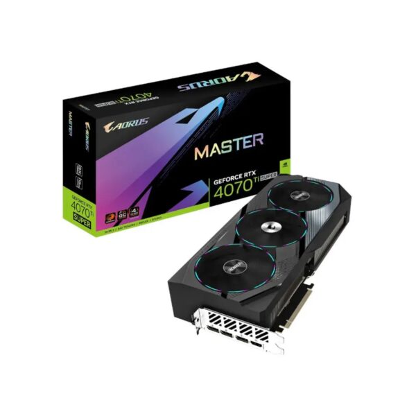 Gigabyte Aorus Rtx 4070 Ti Super Master 16Gb Gddr6X Graphics Card (GV-N407TSAORUS M-16GD)