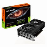Gigabyte GeForce RTX 4070 Windforce 2X OC GDDR6X Graphic Card (GV-N4070WF2OC-12GD)
