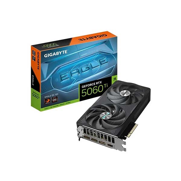 Gigabyte GeForce RTX 5060 Ti Eagle OC 16GB GDDR7 Graphic Card (GV-N506TEAGLE-OC-16GD)