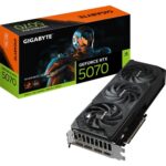 Gigabyte GeForce RTX 5070 Windforce OC SFF 12GB GDDR7 Graphic Card (GV-N5070WF3OC-12GD)