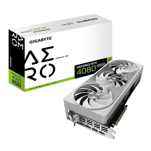 Gigabyte RTX 4080 Super Aero OC 16GB Graphics Card (GV-N408SAERO OC-16GD)