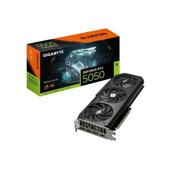 Gigabyte RTX 5050 Gaming OC 8GB GDDR6 Graphics Card