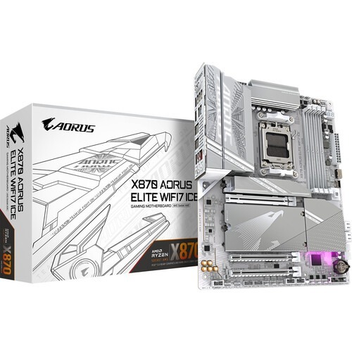 Gigabyte B850M AORUS ELITE WIFI6E ICE Gigabyte-B850M-AORUS-ELITE-WIFI6E-ICE-