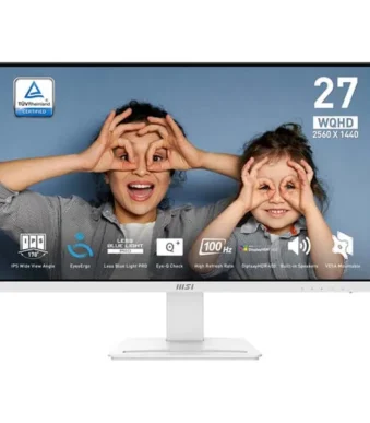 MSI Pro MP273QW E2 27 Inch White Business Monitor