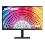 Samsung LS27A600 27" S60A Series Flat QHD Monitor HDR10, IPS Panel, 75Hz