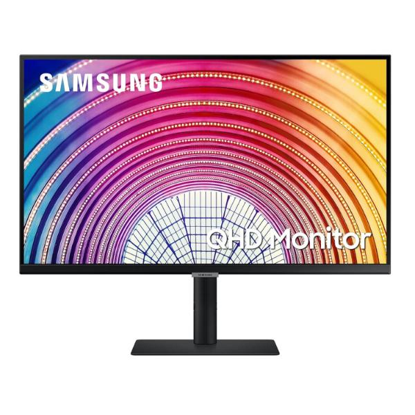 Samsung LS27A600 27" S60A Series Flat QHD Monitor HDR10, IPS Panel, 75Hz