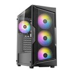 Antec AX61 Elite Mesh ARGB ATX Mid Tower Cabinet (Black)
