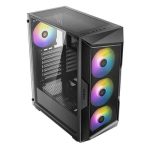 Antec AX61 Elite Mesh ARGB ATX Mid Tower Cabinet (Black) - Image 2