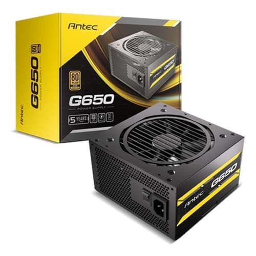 Antec G650 650 Watt 80 Plus Gold Semi Modular Power Supply