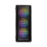 Antec NX360 TG Mesh ARGB ATX Mid Tower Cabinet (Black) - Image 2