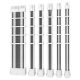 Antec Sleeved Extension Cable Kit - Grey-White (PSUSCW30-204-G-W)