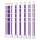 Antec Sleeved Extension Cable Kit - Purple-White (PSUSCW30-205-P-W)