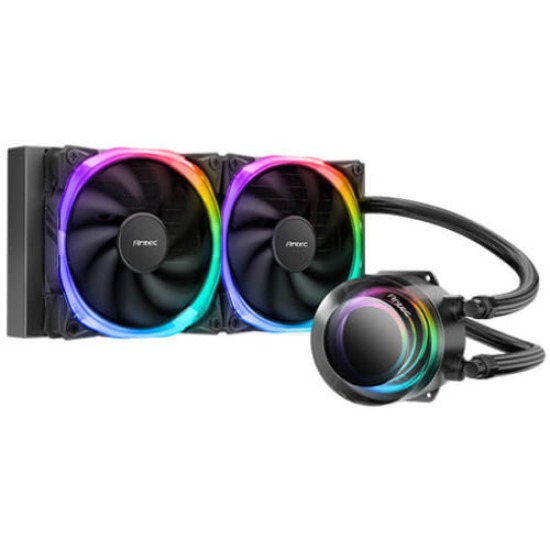 Antec Vortex 240 ARGB 240mm CPU Liquid Cooler (Black)