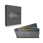 Corsair Dominator Titanium RGB DDR5 32GB (16GBx2) 6000MHz CL30 Desktop Ram – Grey