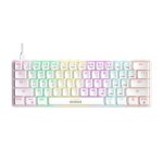 Gamdias Hermes E4 3-IN-1 RGB Combo Keyboard and Mouse (White) - Image 2