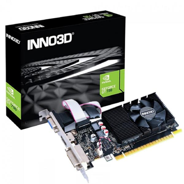 INNO3D GEFORCE GT 730 4GB SDDR3 LP 64-Bit Graphics Card (1) INNO3D GEFORCE GT 730 4GB SDDR3 LP 64-Bit Graphics Card
