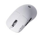 Cybeart Xeus - 8K 39g Ultra-light Tri-Mode Wireless Gaming Mouse - White - Image 3