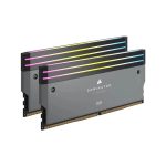Corsair Dominator Titanium RGB DDR5 32GB (16GBx2) 6000MHz CL30 Desktop Ram – Grey - Image 2