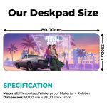 GTA VI - III - E-XL Mousepad - Image 2