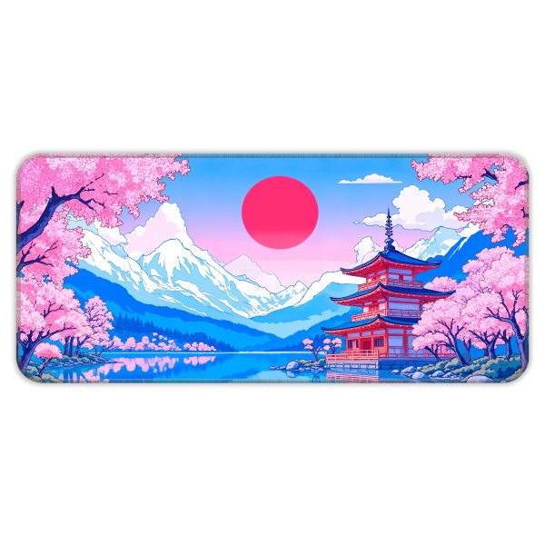 Japanese Temple - XXL Mousepad
