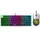 Ant Esports Thunder 10, 60% Wired Mechanical Gaming Keyboard Mouse Combo Brown Switch