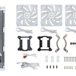 Cooler Master MasterLiquid 360L Core ARGB 360mm CPU Liquid Cooler (White) - Image 4