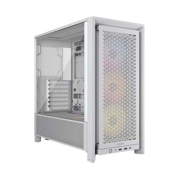 Corsair Frame 4000D RS Argb Modular Mid-Tower Cabinet White (CC-9011297-WW) 1 Corsair Frame 4000D RS Argb Modular Mid-Tower Cabinet White (CC-9011297-WW)
