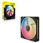 Corsair iCUE LINK LX140-R RGB 140mm PWM Reverse Fan Expansion Black (CO-9051051-WW) - Image 3
