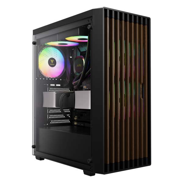 GAMDIAS Aura GC4 Elite ARGB ATX Mid Tower Cabinet (Black)