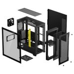 Gamdias ATHENA P1 LITE Mid Tower Case (Black) - Image 4