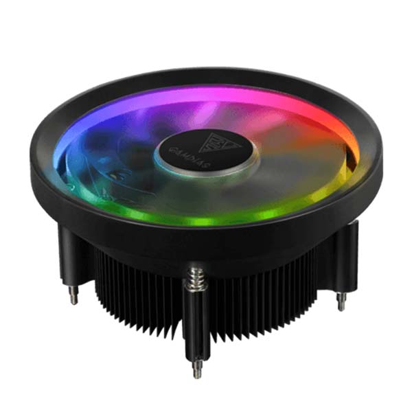 Gamdias Boreas E1L-010 Black RGB 90mm CPU Air Cooler