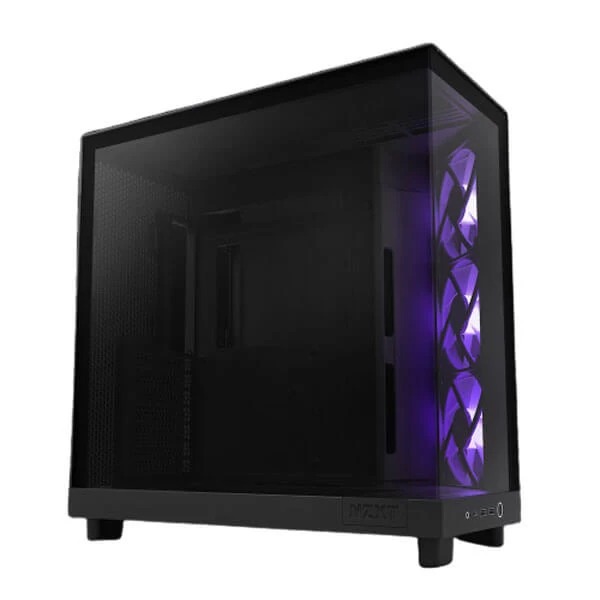 NZXT H6 Flow RGB (ATX) Mid Tower Cabinet (Black)