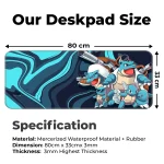 Squirtle Evolutions - E-XL Mousepad - Image 2