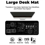 PC Building Guide - Black - E-XL Mousepad - Image 6