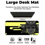 Cyber Oni - Yellow - E-XL Mousepad - Image 6