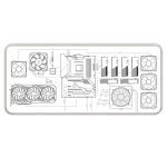 PC Building Guide - White - E-XL Mousepad