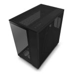 NZXT H9 Flow Dual-Chamber ATX Mid-Tower PC Gaming Case Black
