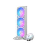 Cooler Master MasterLiquid Atmos II LCD 360mm White ARGB CPU Liquid Cooler - Image 2