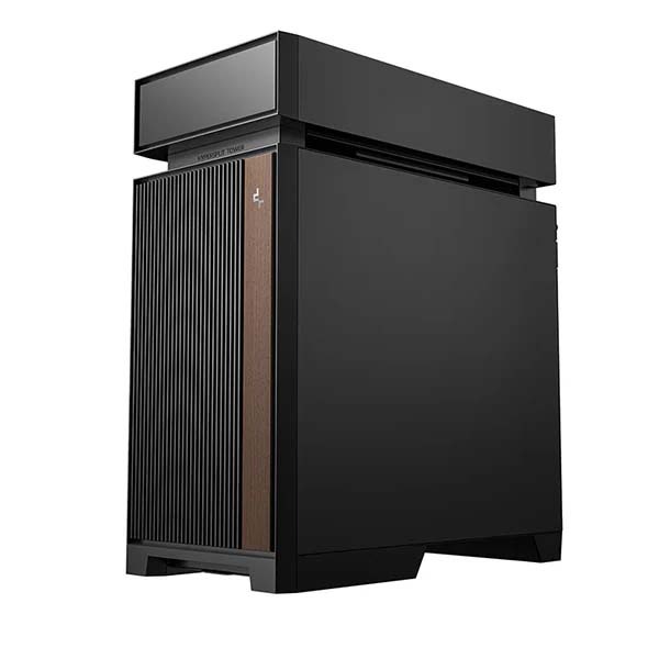 DeepCool CL6600 ATX Mid Tower Case With Pre-installed 360mm ARGB Liquid Cooler (Black)