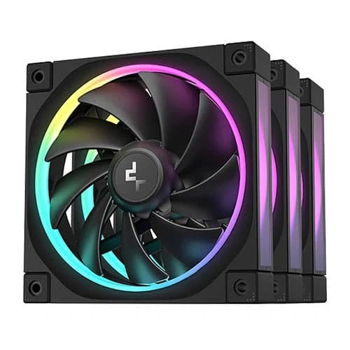 DeepCool FL12 3 in 1 ARGB 120mm Cabinet Fan (BLACK)
