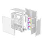 DeepCool Morpheus Wh Argb E-Atx Full Tower Cabinet (White) (R-MORPHEUS-WHAPA1-G-1) - Image 3